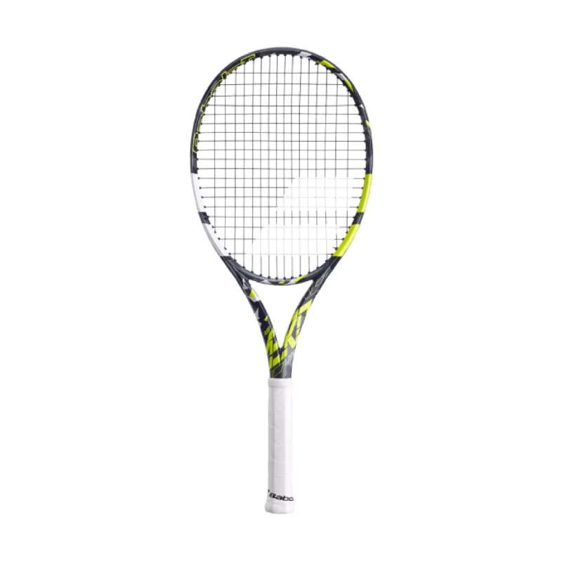 Babolat Pure Aero Lite Unstrung Tennis Racquet [Grey/Yellow/White]