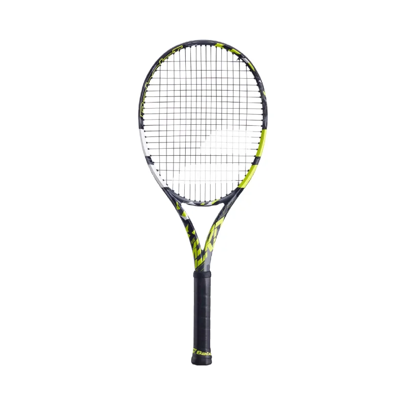 Babolat Pure Aero+ Unstrung Tennis Racquet [Grey/Yellow/White]