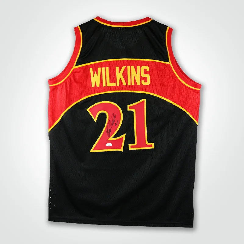 Dominique Wilkins Signed Jersey