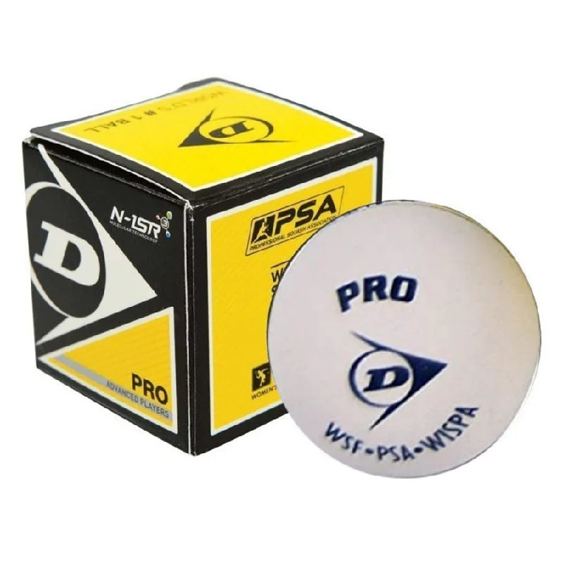 Dunlop 700118S Pro Sq Ball WHT