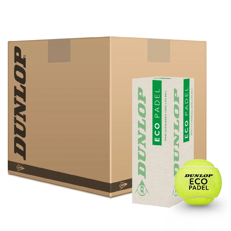 Dunlop Eco Padel Balls - 6 Dozen