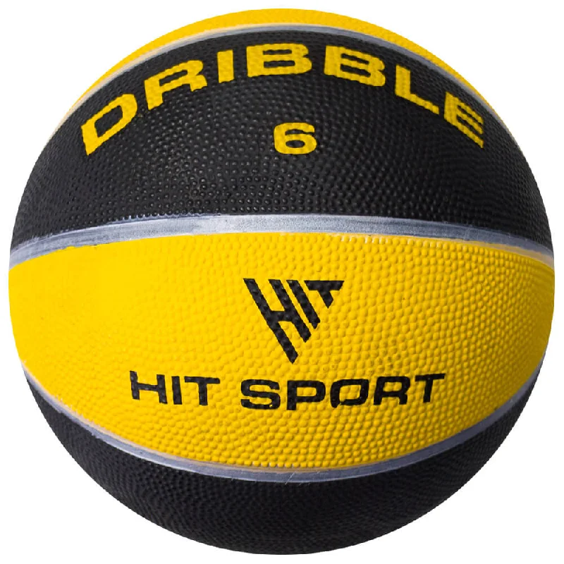 Hit Sport Dribble Basketball | Size 6 (Yellow)