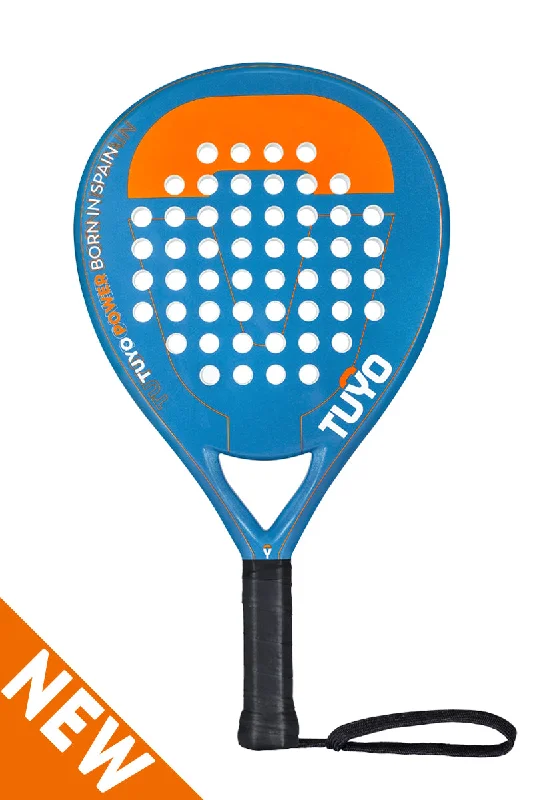 Junior Power Blauw - padelracket rond voor kinderen