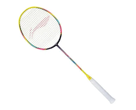 Li Ning Extra Skill Windstorm 74 Strung Badminton Racket [Yellow] AYPQ004-3