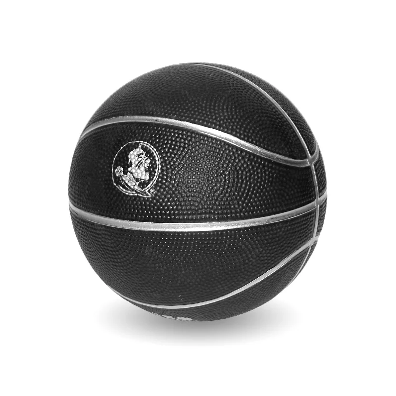 Logo Products Seminoles Micro Rubber Basketball - Black