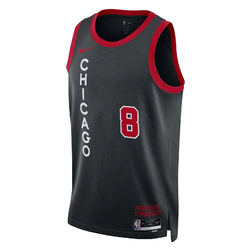 Men's NBA Chicago Bulls Zach LaVine 2023/24 City Edition Swingman Jersey