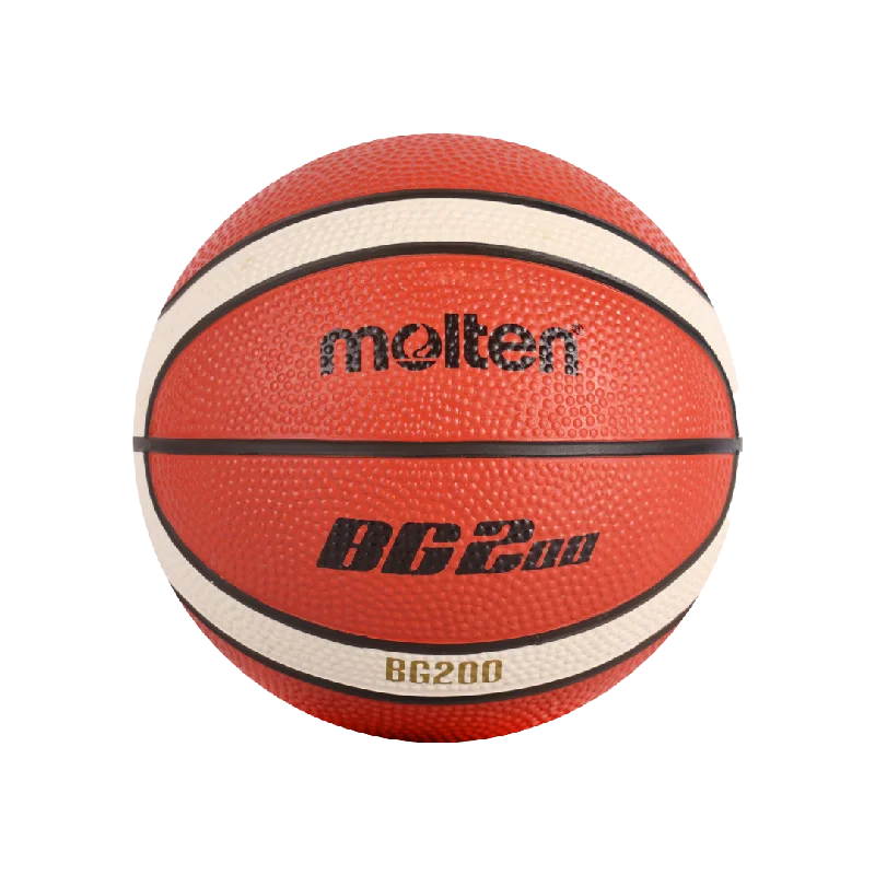 Molten B1G200 Mini Basketball 12 Panel Rubber (Indoor & Outdoor)