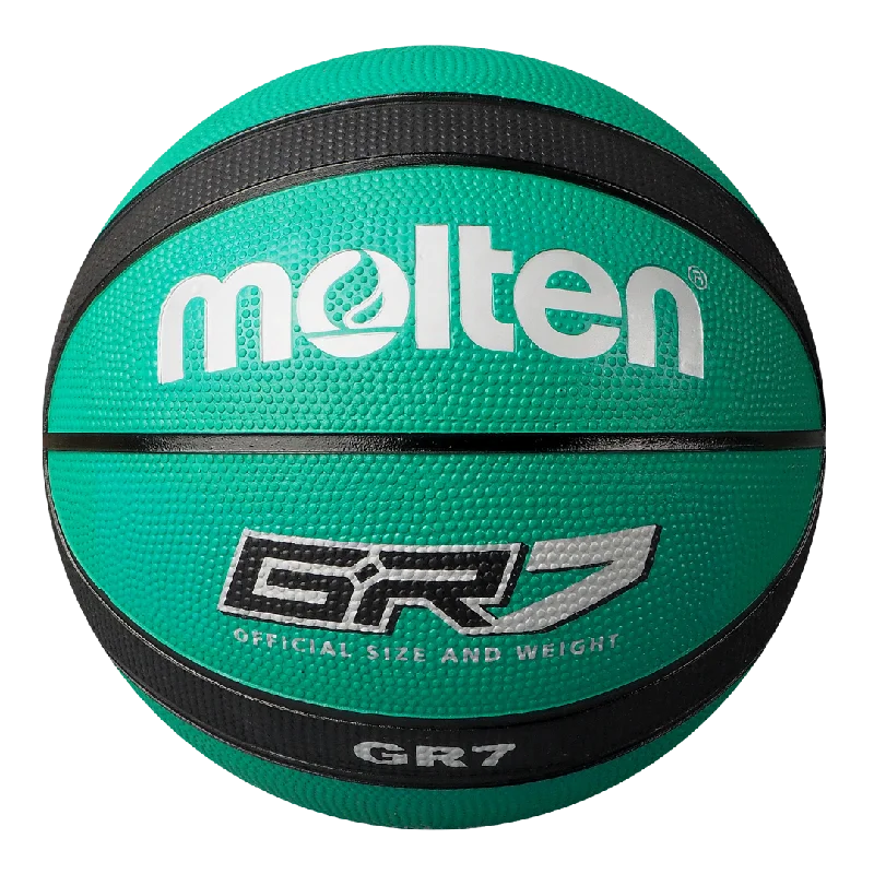 Molten BGR Rubber Basketball - Green/Black