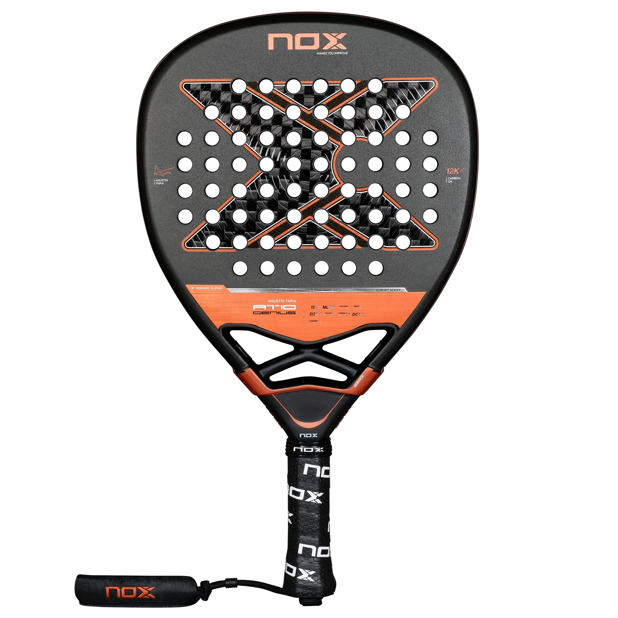 Nox AT10 Genius Attack 12K 2025 Padel Racket