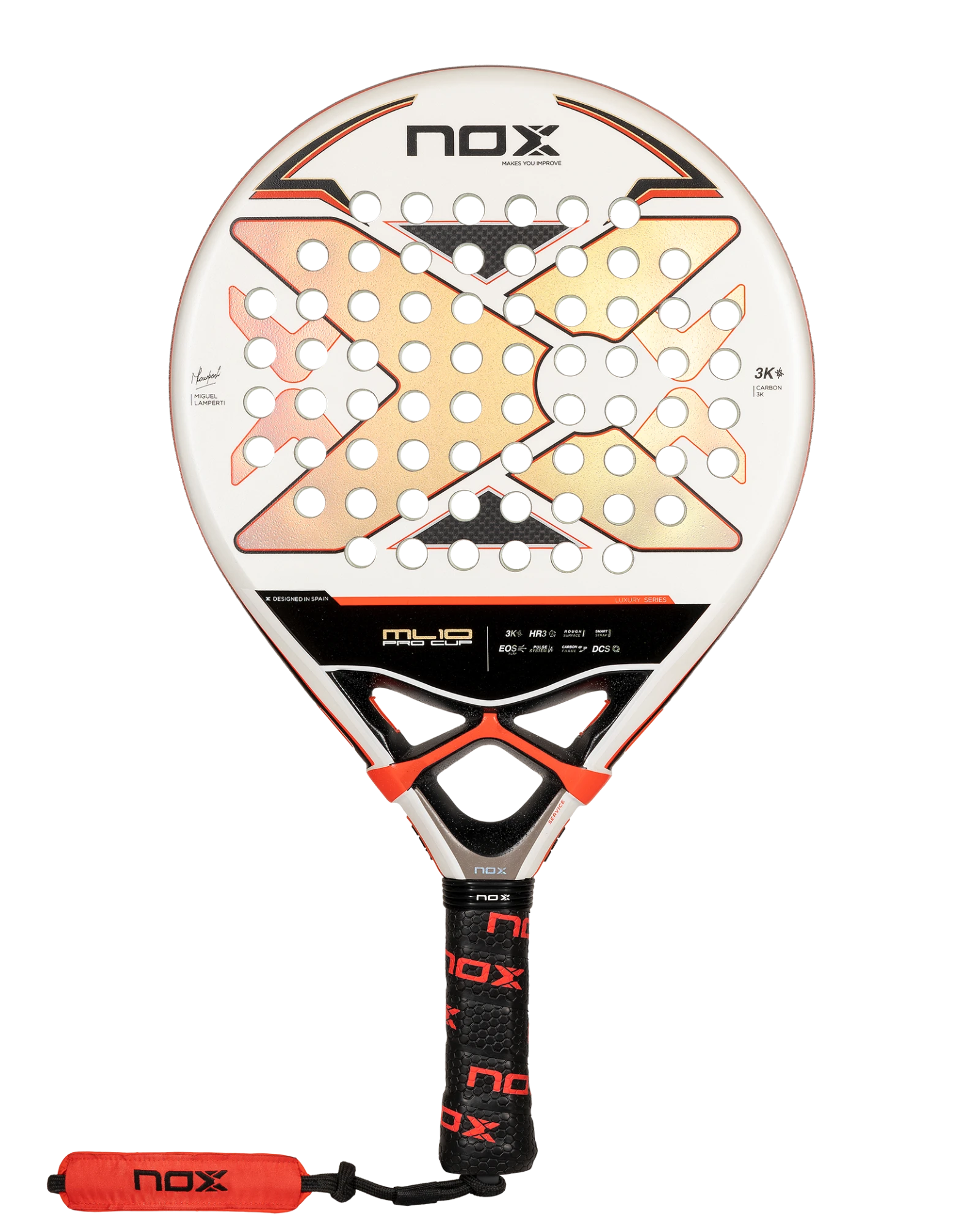 Nox ML10 PRO CUP Luxury 2024 Miguel Lamperti's racket