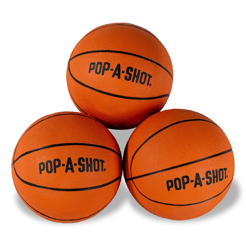 Orange Mini Basketballs - With Logo