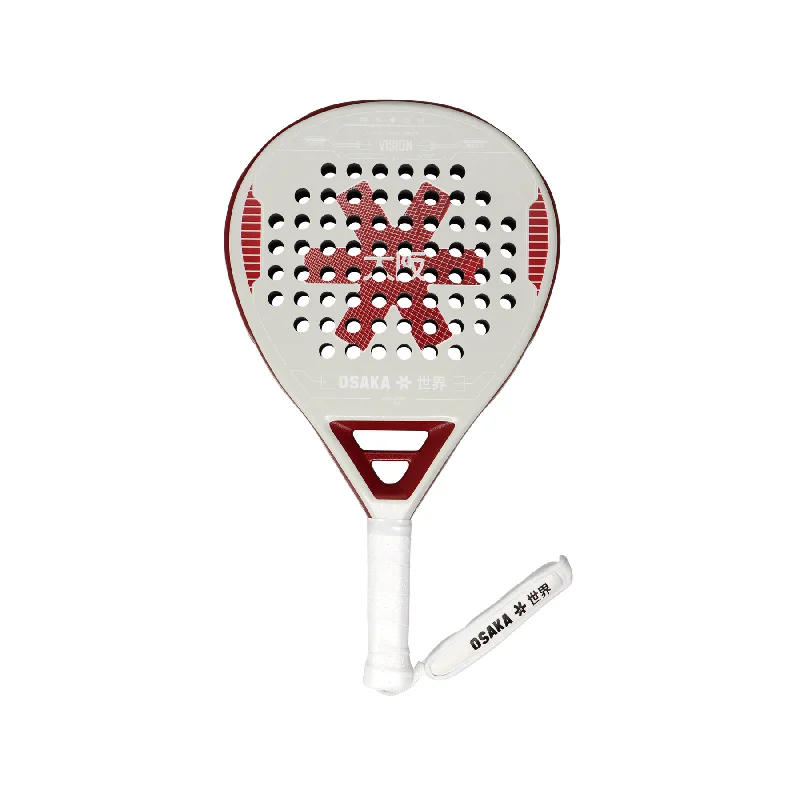 Osaka Vision Power Padel Racket - Maroon/Grey