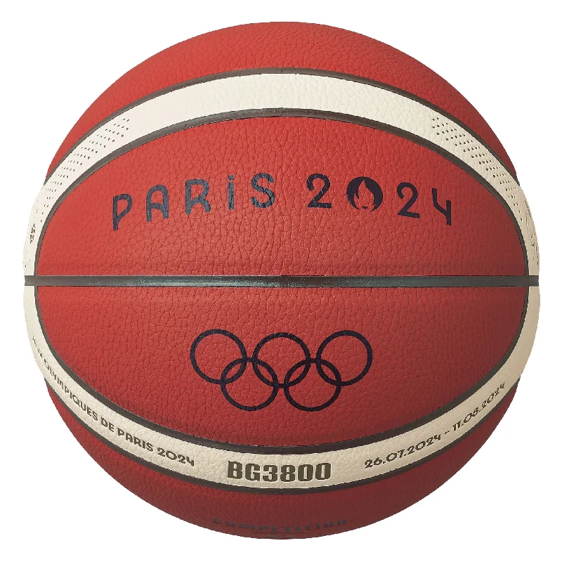 Personalised MOLTEN - BG3800 Series Basketball - Olympic Games Paris 2024 Official Replica Ball