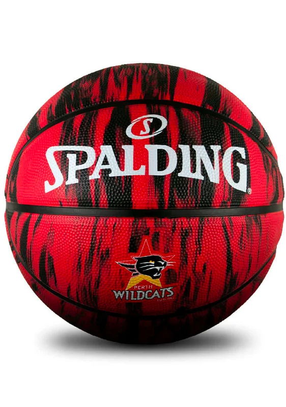 Spalding NBL Team Marble Perth Wildcats Basketball <br> 6056-NBL-PER