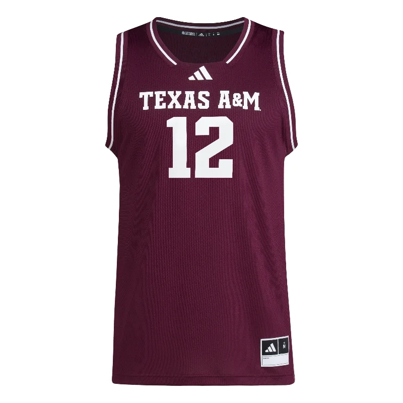 Texas A&M Replica Swingman Basketball Jersey - Maroon