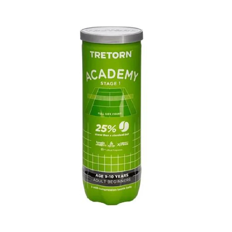 Tretorn Academy Green 3 Ball