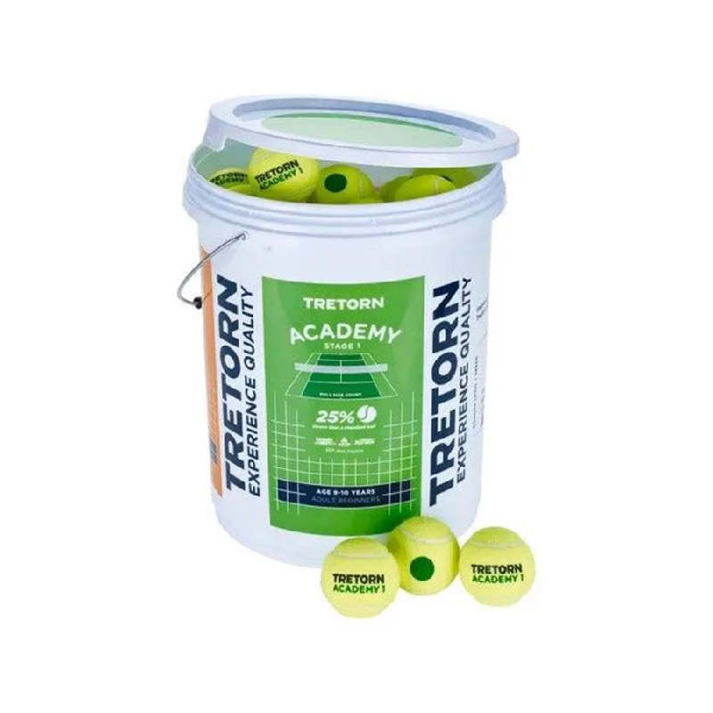 Tretorn Academy Green Ball 72 Bucket