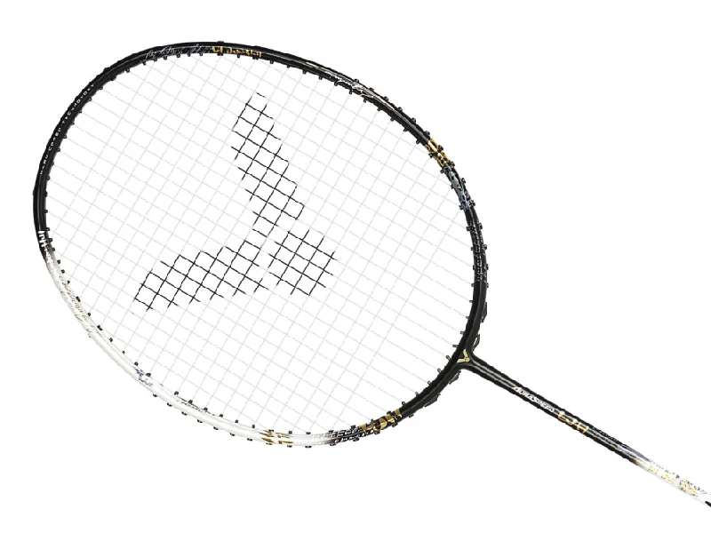 Victor Auraspeed ARS-LJH S Unstrung Badminton Racket [Bright Silver]