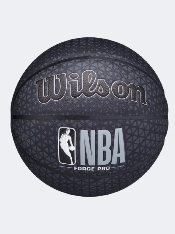 Wilson Nba Forge Pro Printed Unisex Basketball Ball Black