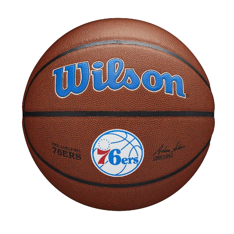 Personalised WILSON - NBA Team Composite Philadelphia 76Ers Basketball