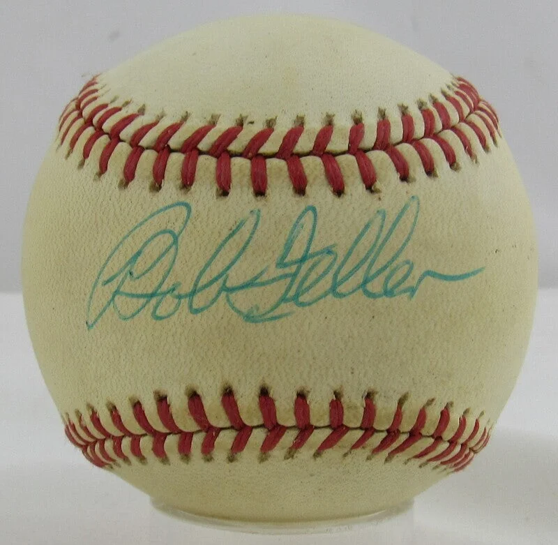 Bob Feller Signed Auto Autograph Rawlings Baseball JSA AQ68332