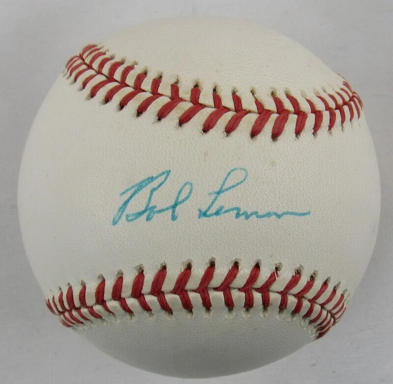 Bob Lemon Signed Auto Autograph Rawlings Baseball JSA AS32091