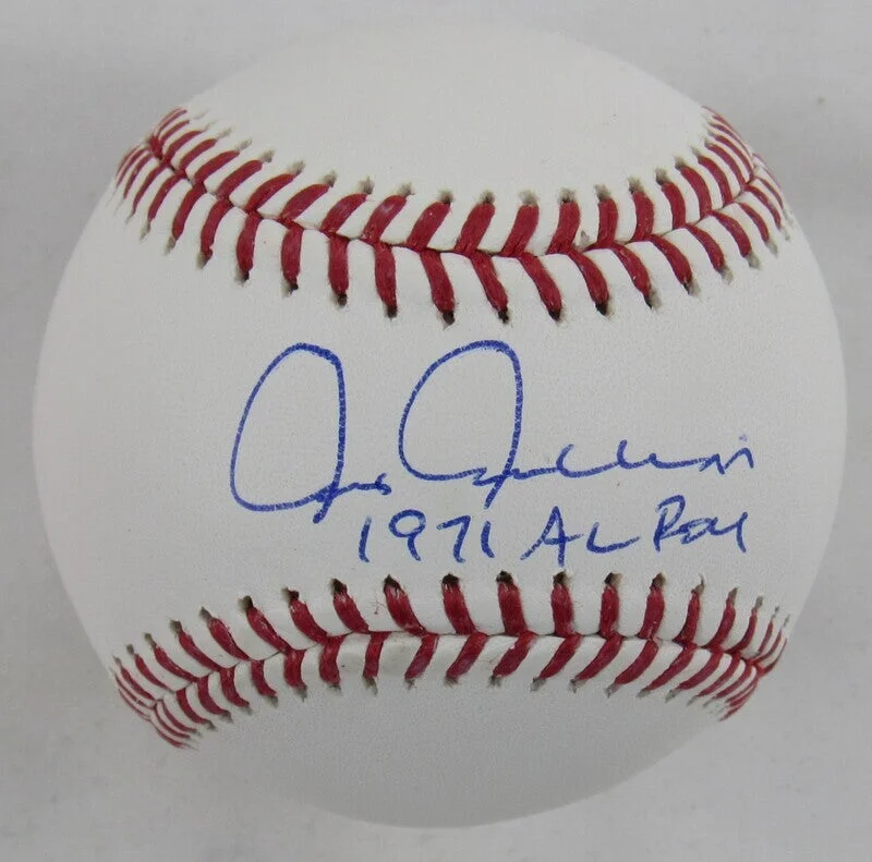 Chris Chambliss Signed Auto Autograph Rawlings Baseball w/ 1971 AL ROY Insc JSA Witness