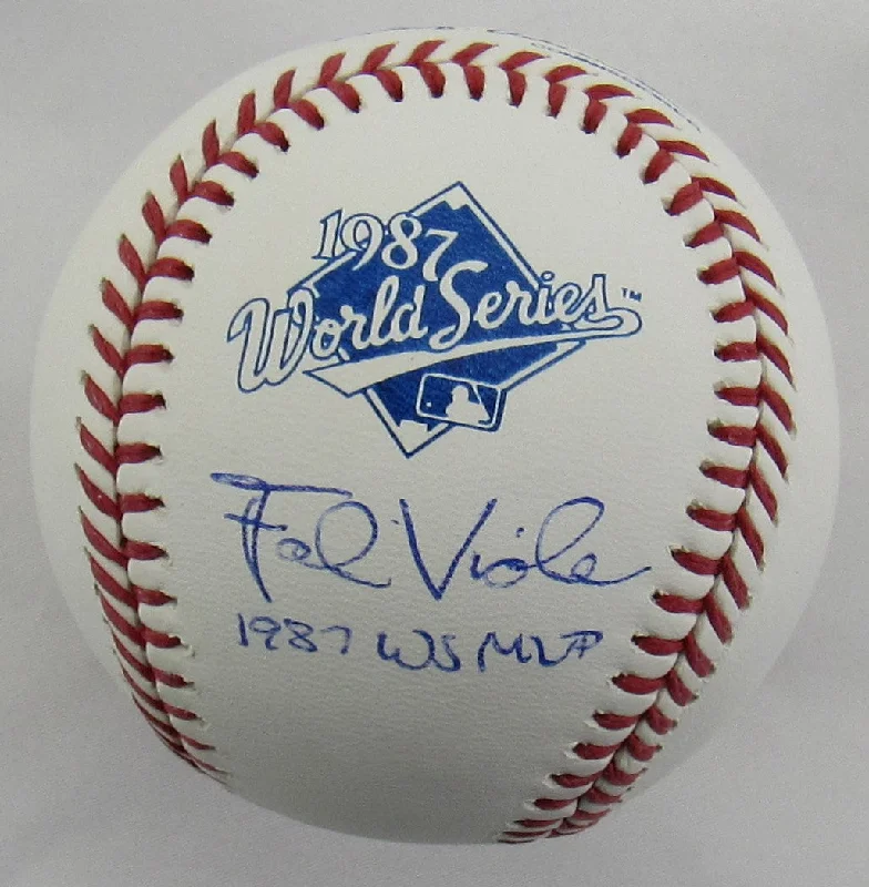 Frank Viola Signed Auto Autograph World Series Rawlings Baseball JSA Certification