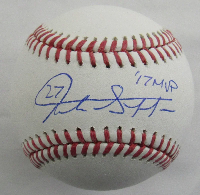 Giancarlo Stanton Signed Auto Autograph Rawlings Baseball JSA AX04791