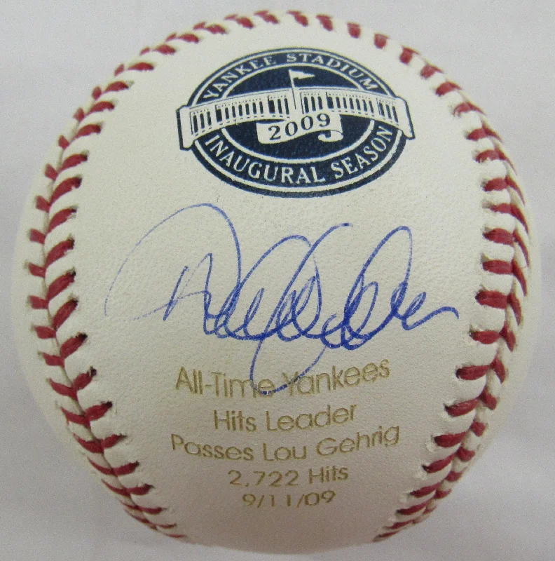 Derek Jeter Signed Auto Autograph Rawlings Yankees Inaugural Season Baseball Engraved w/ "All Time" Stats Steiner COA