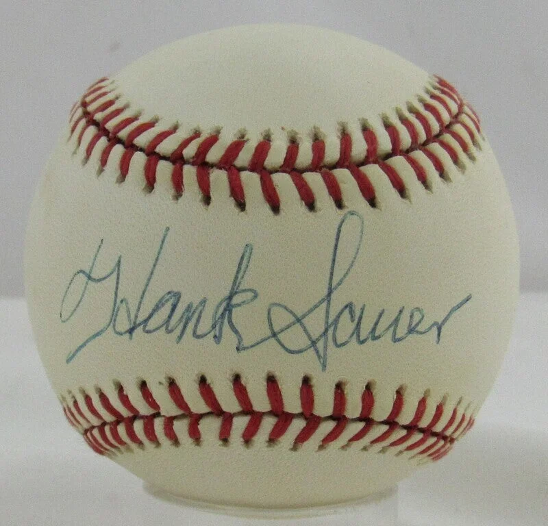 Hank Sauer Signed Auto Autograph Rawlings Baseball JSA AQ68337