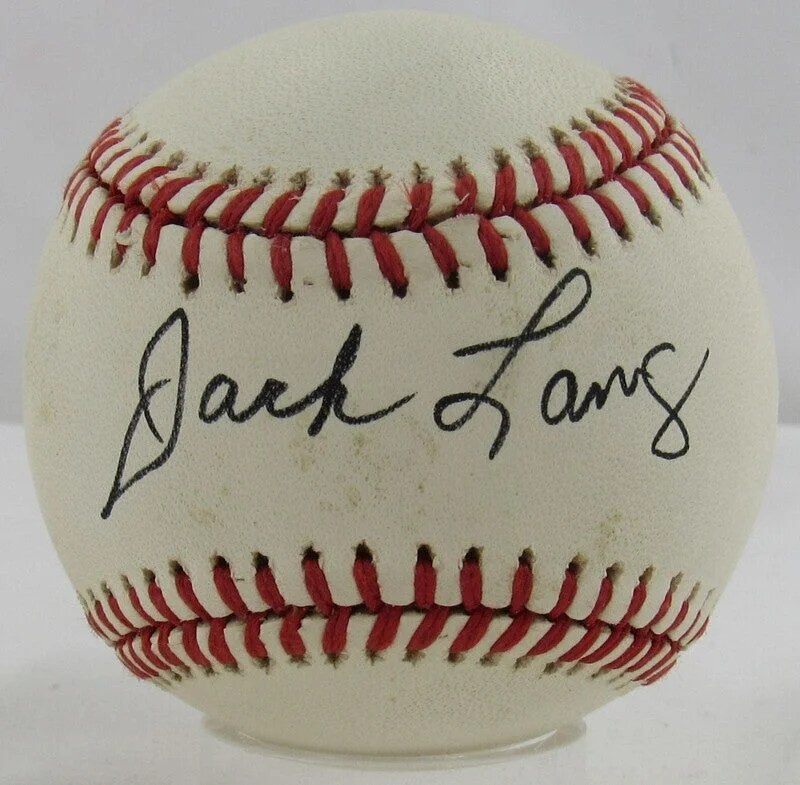 Jack Lang Auto Autograph Rawlings Baseball JSA LOA YY40872