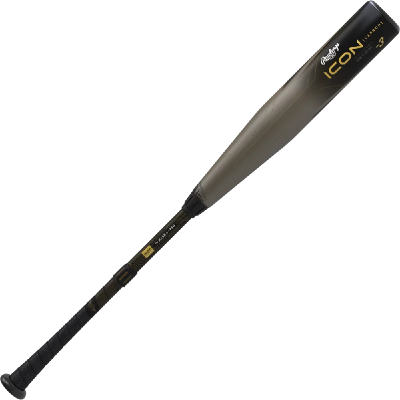 2023 Rawlings Icon (-3) BBCOR Baseball Bat: RBB3I3