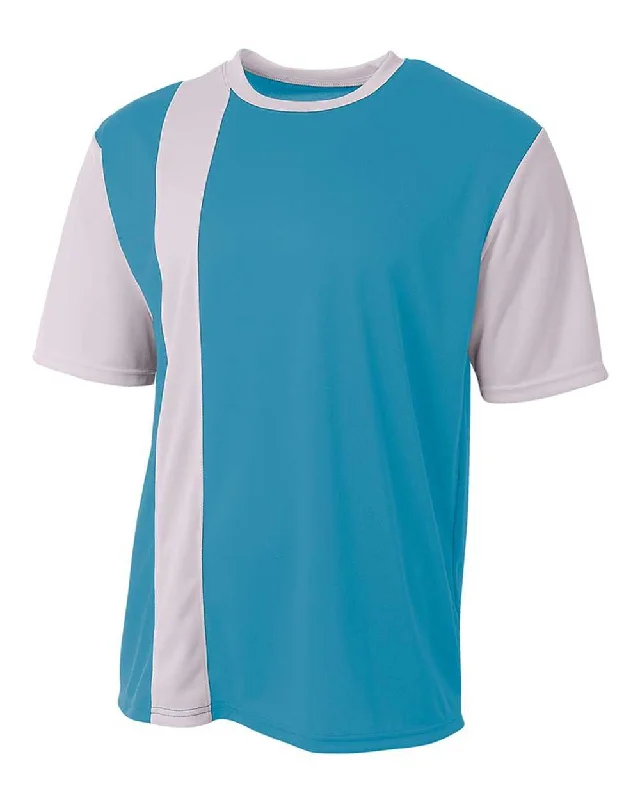 A4 N3016 Legend Soccer Jersey - Electric Blue White