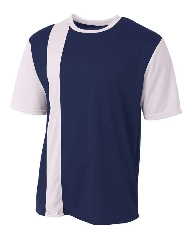 A4 N3016 Legend Soccer Jersey - Navy White