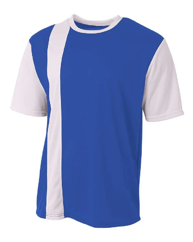 A4 N3016 Legend Soccer Jersey - Royal White