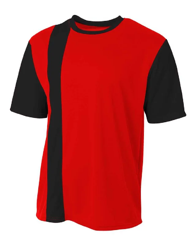 A4 N3016 Legend Soccer Jersey - Scarlet Black