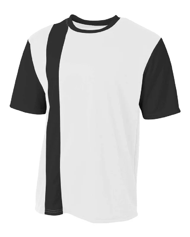 A4 N3016 Legend Soccer Jersey - White Black