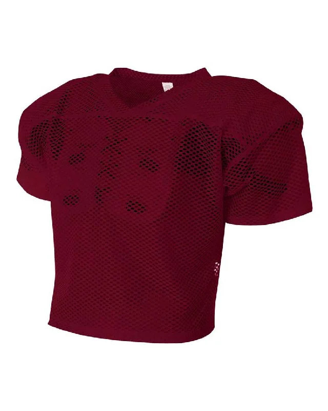 A4 N4190 All Porthole Practice Jersey - Maroon