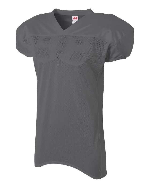 A4 N4242 Mens Nickelback Football Jersey - Graphite