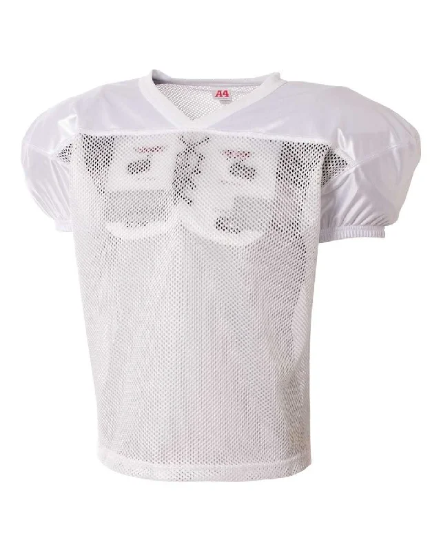 A4 N4260 Drills Practice Jersey - White