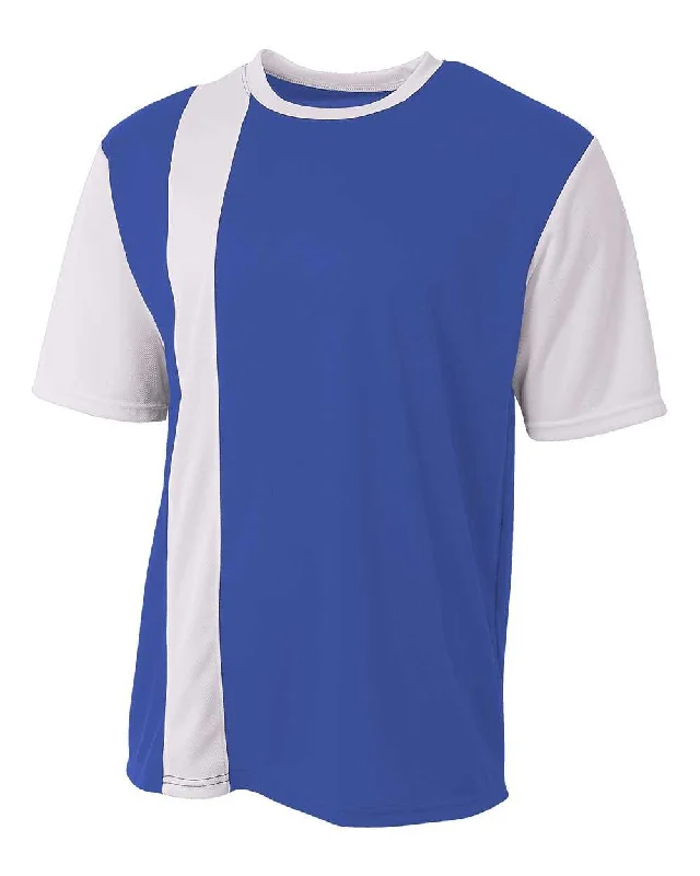 A4 NB3016 Legend Soccer Jersey - Royal White