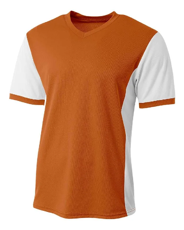 A4 NB3017 Premier Soccer Jersey - Orange White