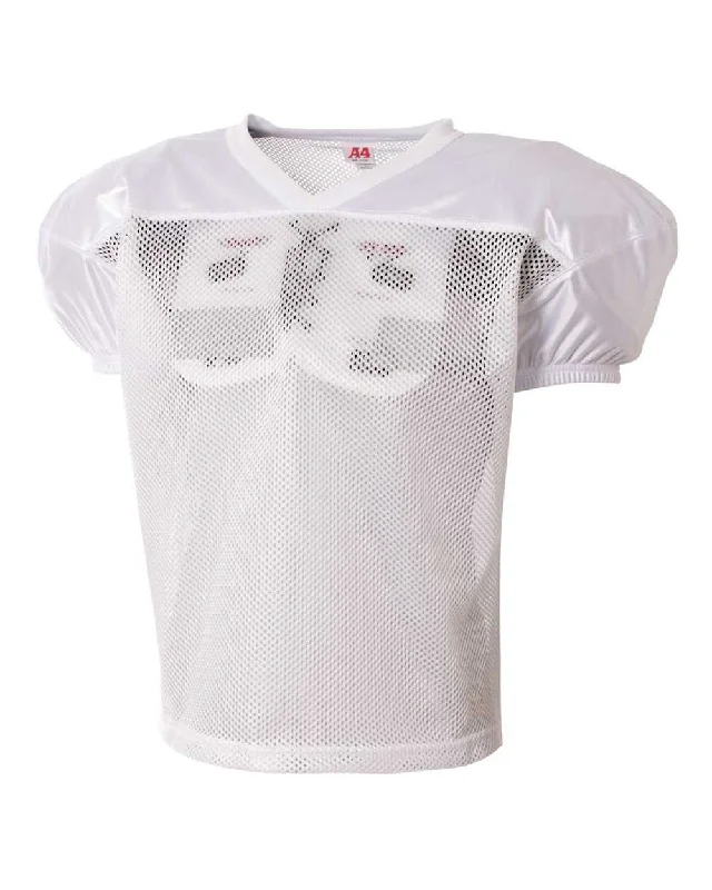 A4 NB4260 Youth Drills Practice Jersey - White