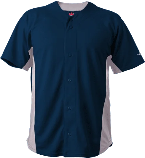 Alleson Athletic 566BFJ Crush Jersey - Navy Gray