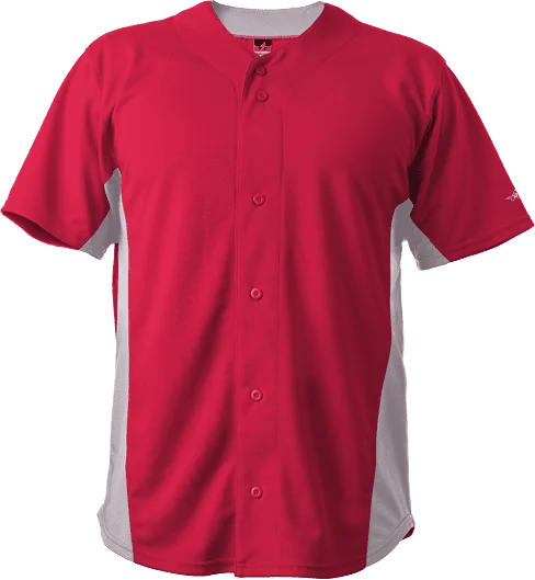 Alleson Athletic 566BFJ Crush Jersey - Red Gray