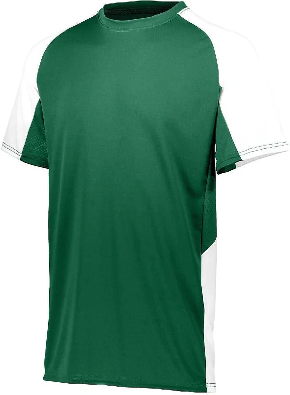 Augusta 1517 Cutter Jersey - Dark Green White