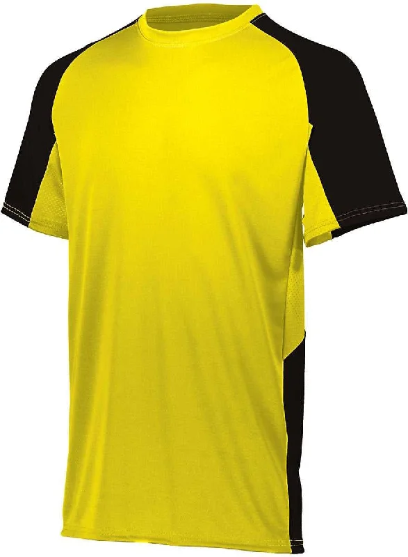 Augusta 1517 Cutter Jersey - Power Yellow Black