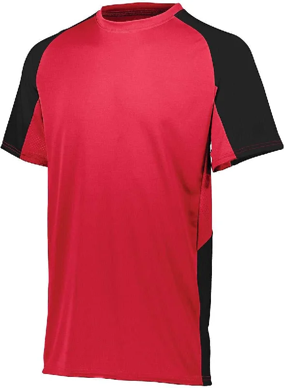 Augusta 1517 Cutter Jersey - Red Black