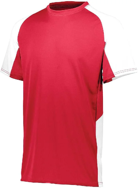 Augusta 1517 Cutter Jersey - Red White